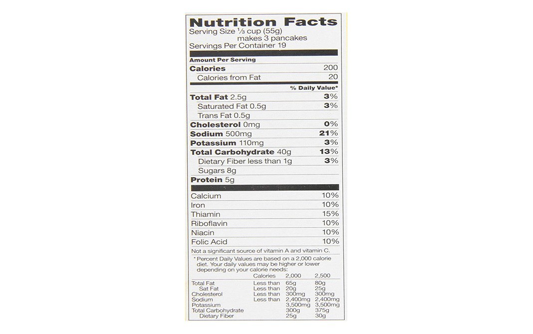 Betty Crocker Complete Pancake Mix (Buttermilk)   Box  1.04 kilogram